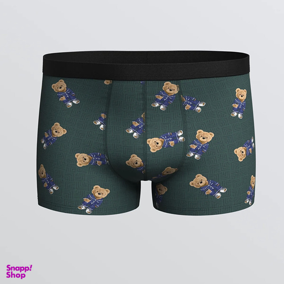 شورت پادار مردانه ال سی وایکیکی مدل تدی آنتی باکتری بسته 3 عددی