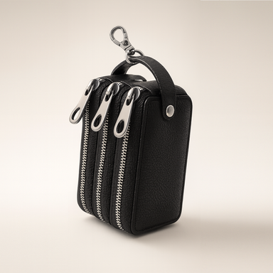 کیف کلید و ریموت چرم دست ساز مدل سوکان