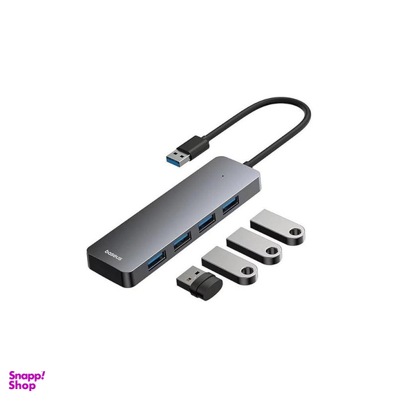 هاب 4 پورت USB 3.0 بیسوس مدل BS-OH080 100cm