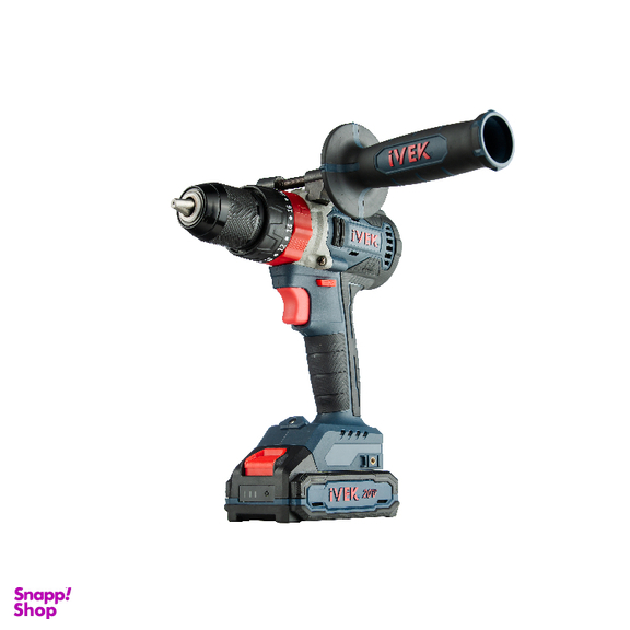 دریل شارژی چکشی براشلس 20 ولت ایوک کد K-7220v