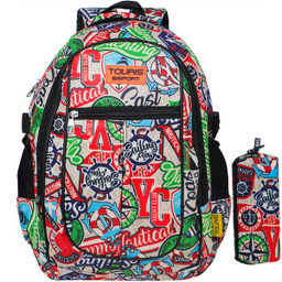 کوله پشتی توریث مدل KW-8000 به همراه جامدادی