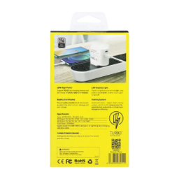 شارژر دیواری 25 وات سیبراتون مدل SW2225i PD به همراه کابل لایتنینگ