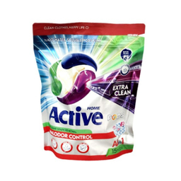قرص ماشین لباسشویی اکتیو کد 216 وزن 500 گرم بسته 15 عددی
