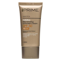 کرم ضد آفتاب جوان کننده پریم مدل Matex Invisible SPF50 حجم 40 میلی لیتر