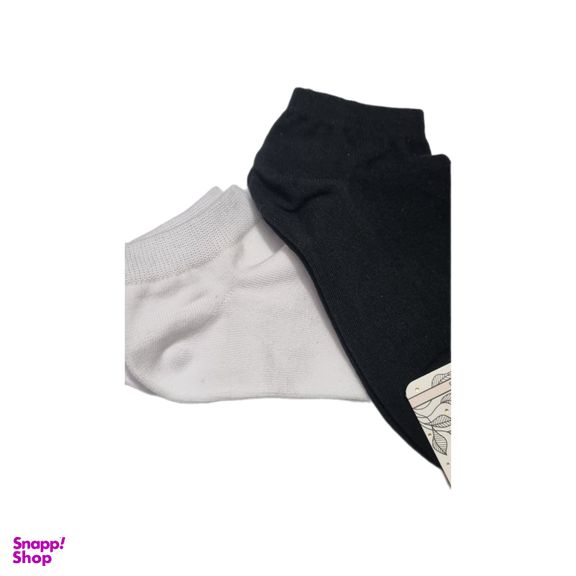 جوراب زنانه ساده کد 00111 مجموعه 2 عددی