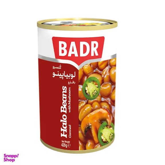 کنسرو لوبیا پینو بدر وزن 420 گرم