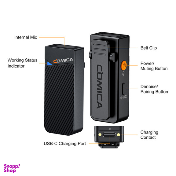 ست میکروفن بی سیم کامیکا مدل Vimo C1