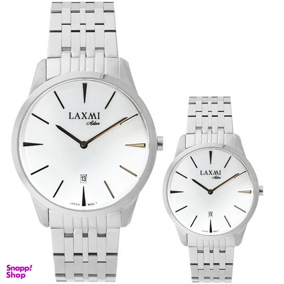 ست ساعت مچی عقربه ای زنانه و مردانه لاکسمی مدل 16-8518G-8518L