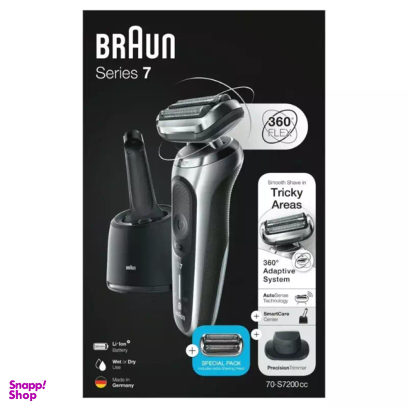 ریش تراش برقی براون مدل Series 7 70-S7200cc