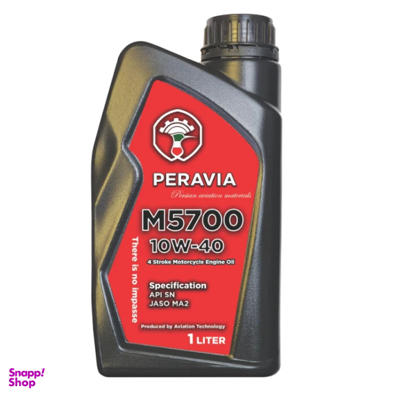 روغن موتورسیکلت تمام سنتتیک پراویا مدل API SN - JASO MA2 10W-40 حجم 1 لیتر