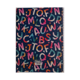 دفتر زبان 40 برگ ایمان مدل دو خط کد 8510