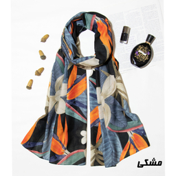 شال زنانه طرح پرنده بهشتی کد ANA1410