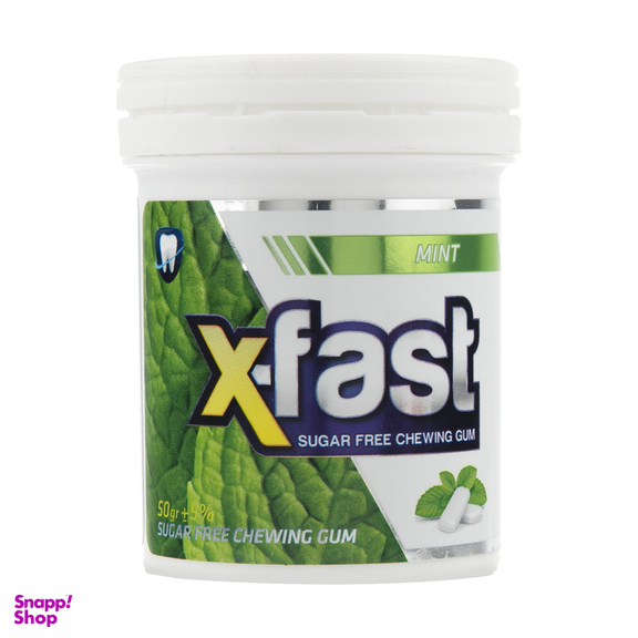 آدامس ایکس فست با طعم نعنا 50 گرم