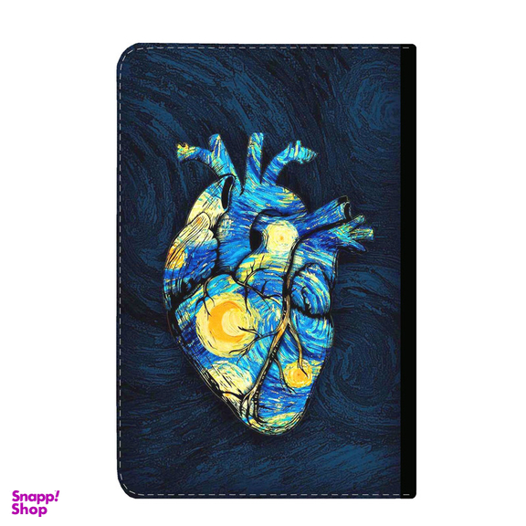 کلاسور مدل قلب شب پرستاره کد K-0006