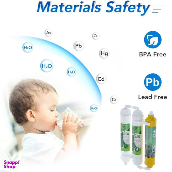 فیلتر تصفیه آب یخچال و فریزر بلوط مدل گیاهی BL 601 مجموعه 6 عددی
