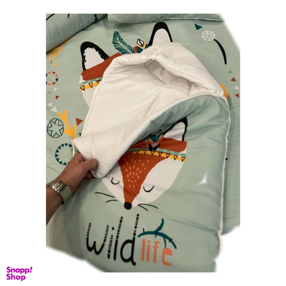 سرویس خواب 5 تکه کودک مدل روباه کد 4000