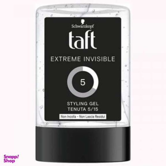ژل حالت دهنده مو تافت شوارزکوف شماره 5 مدل Extreme Invisible  حجم 300 میلی لیتر