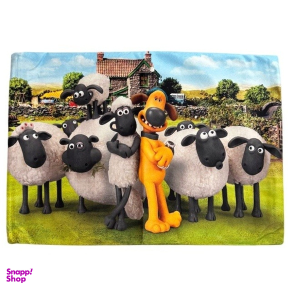 روبالشی مخمل سه بعدی طرح بره ناقلا کد 328