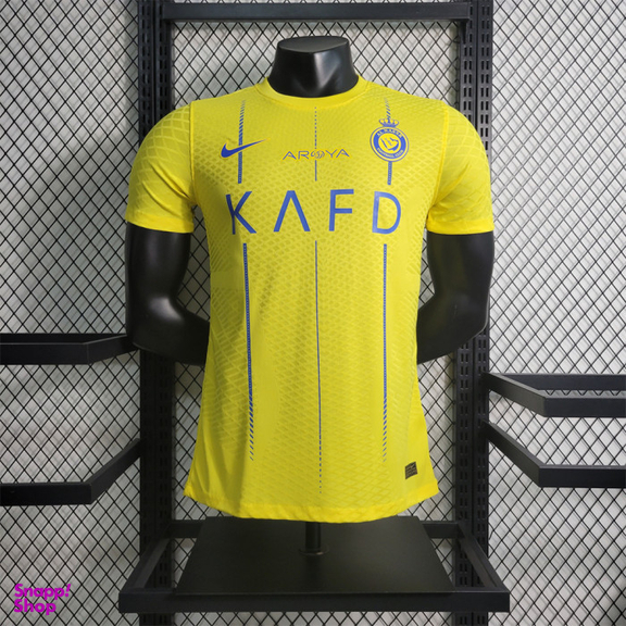 تی شرت ورزشی مردانه مدل النصر عربستان رونالدو کد 2024