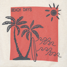 ست تیشرت و شلوارک پسرانه فیورلا مدل beach days کد 35058