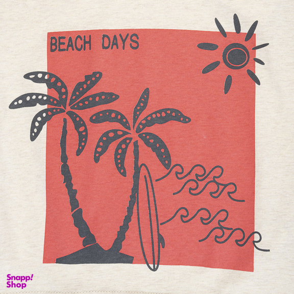 ست تیشرت و شلوارک پسرانه فیورلا مدل beach days کد 35058