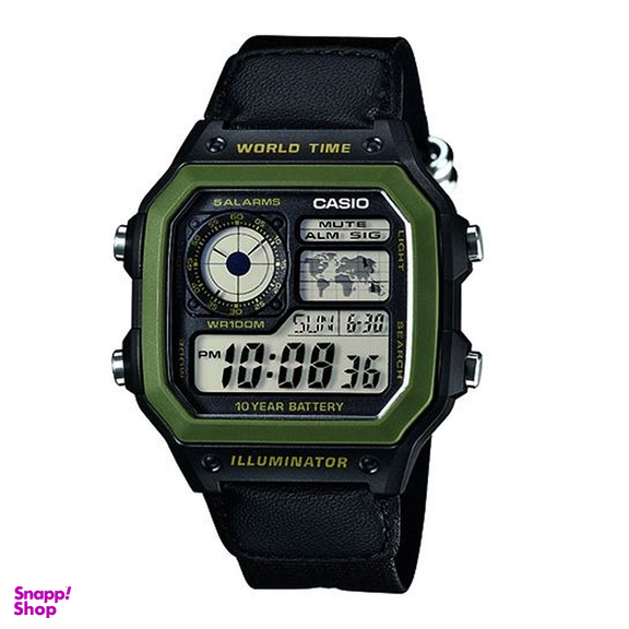 ساعت مچی طرح کاسیو مدل CASIO-AE-1200WHB-1B