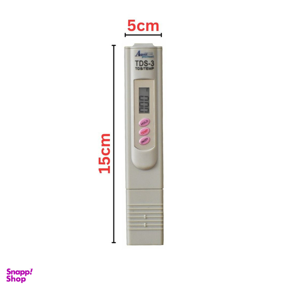 سختی سنج آب آکوا پیورست مدل 3 دکمه TSD مجموعه 2 عددی