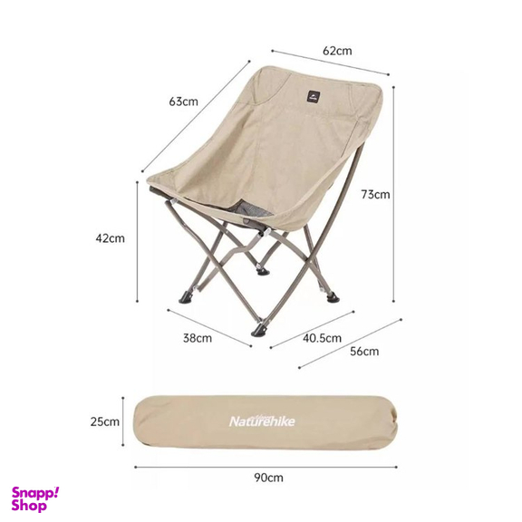 صندلی تاشو نیچرهایک مدل Stellaluna T02J Folding Wrap Chair کد CNK2350JJ010