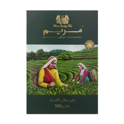 چای سیاه خارجی سیلان کلاسیک گل مریم وزن 500 گرم