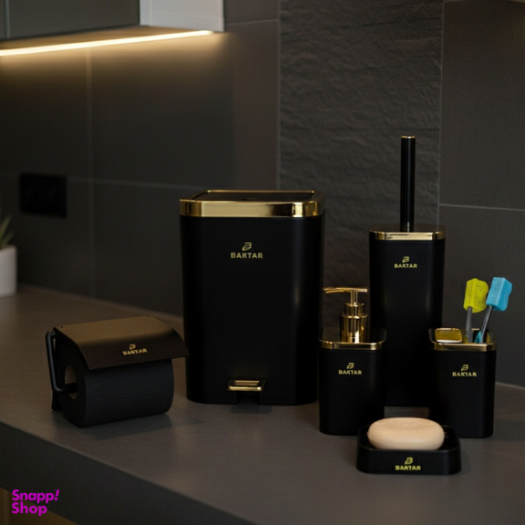 ست سرویس بهداشتی برتر مدل لیدوما کد 01 مجموعه ۶ عددی