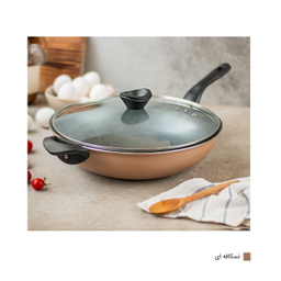 تابه تکنو مدل Wok سایز 32