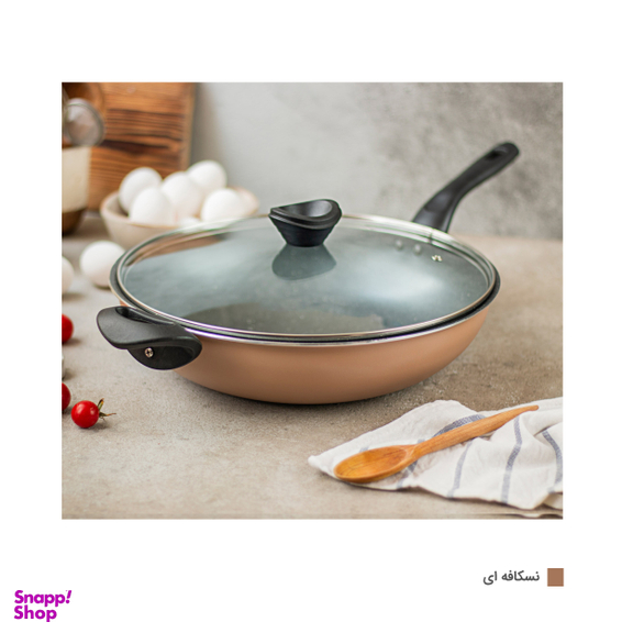 تابه تکنو مدل Wok سایز 32