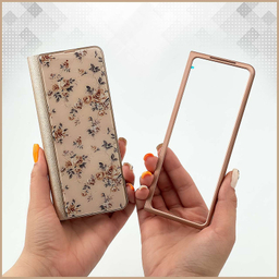 کیف کلاسوری جی کی کی طرح Flower 05 مناسب برای گوشی موبایل سامسونگ Galaxy Z Fold3