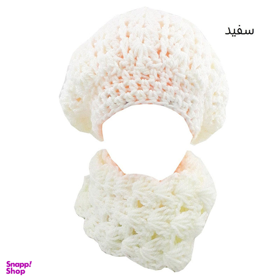 ست کلاه و شال گردن بافتنی مدل sh.21