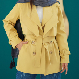 بارانی زنانه السانا مدل آهو کد 199652