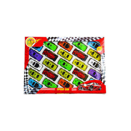 ست ماشین پلاستیکی کودک بسته 25 عددی