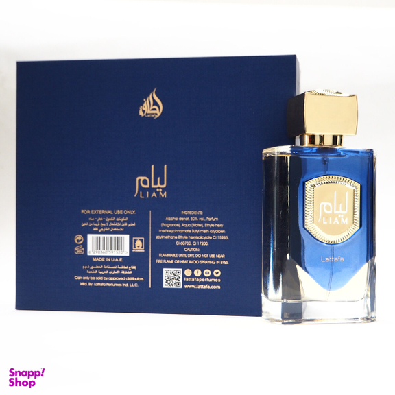 ادوپرفیوم مردانه لطافه مدل Liam Blue Shine
