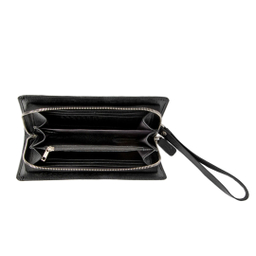 کیف پول چرم کروکو مدل سانوی