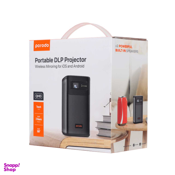 مینی ویدئو پروژکتور قابل حمل پرودو مدل PD-LSDLPP-BK