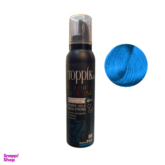 موس رنگ مو تاپیک کد 09 حجم 125 میلی لیتر