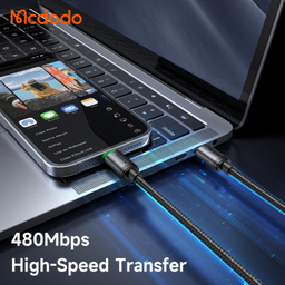 کابل شارژ 36 وات Type-C به Lightning مک دودو مدل CA-482 طول 1 متر