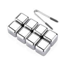 یخ استیل کد 488 به همراه انبر بسته 8 عددی