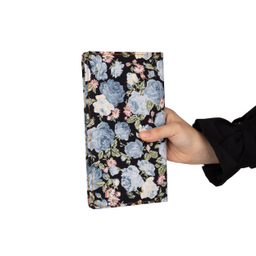 دفتر خط دار کرافت 80 برگ تی گل مدل 2313 طرح گلدار آبی