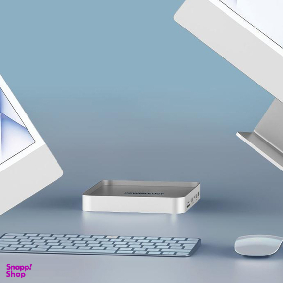 هاب 6 کاره Type-C پاورولوژی مدل USB Hub & Stand