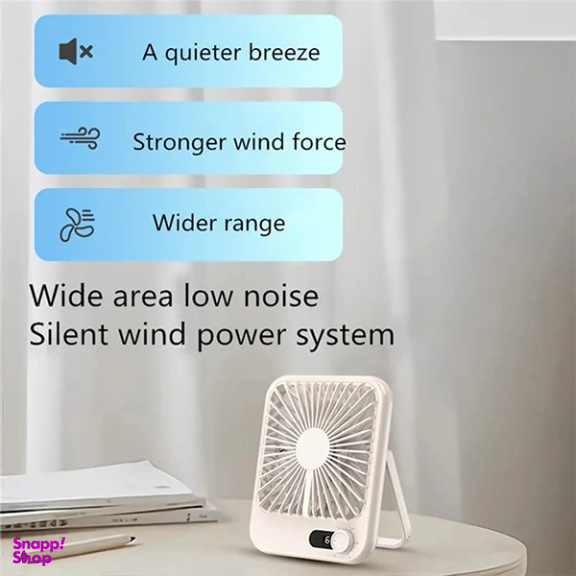 پنکه شارژی رومیزی ریمکس مدل RS-ZF03