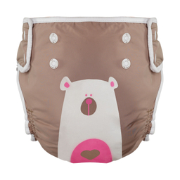 شورت آموزشی کودک وی کر مدل دکمه دار طرح bear boy کد U808