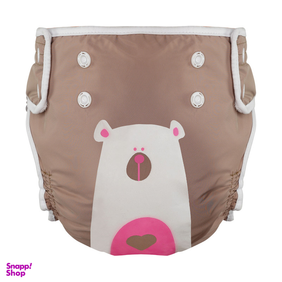 شورت آموزشی کودک وی کر مدل دکمه دار طرح bear boy کد U808