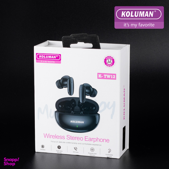 هدفون بی سیم کلومن مدل K - TW12
