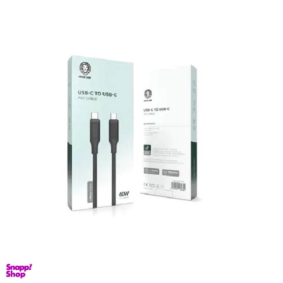 کابل دیتا Type-C گرین لاین مدل 60W طول 1 متر