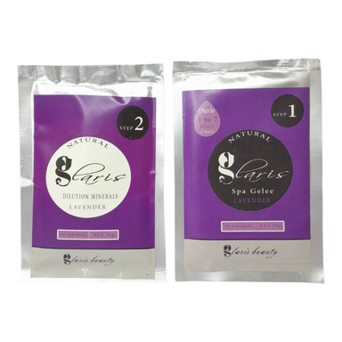 پدی ژل پدیکور گلاریس مدل lavender حجم 35 گرم به همراه حلال